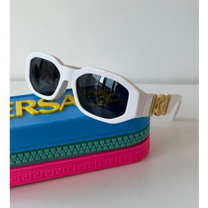 NEW Versace Kids VK4429U Biggie White Sunglasses
